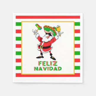 Servilleta De Papel Feliz Navidad en México Navidades