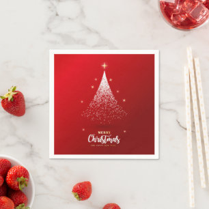 Servilleta De Papel "Feliz Navidad y feliz año nuevo"
