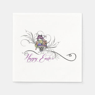 Servilleta De Papel Feliz Pascua