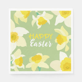 Servilleta De Papel Feliz Pascua.