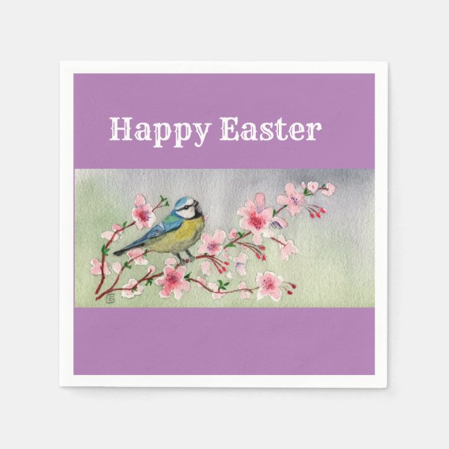 Servilleta De Papel Feliz Pascua (Anverso)