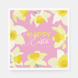 Servilleta De Papel Feliz Pascua.