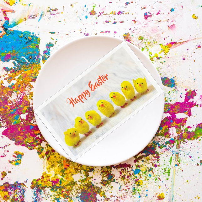 Servilleta De Papel Feliz pollo amarillo lindo (Subido por el creador)