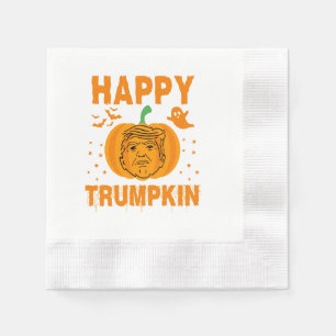 Servilleta De Papel Feliz Trumpkin Vuelve Genial el Día de Brujas de N