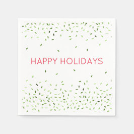 Servilleta De Papel FELIZ VACACIONES VACACIONES VESTIDAS DROGAS Feliz 