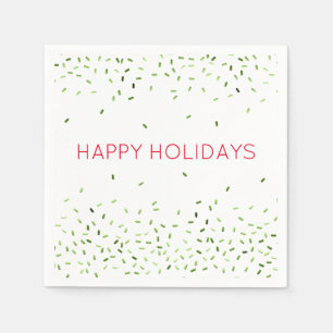 Servilleta De Papel FELIZ VACACIONES VACACIONES VESTIDAS DROGAS Feliz 