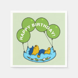 Servilleta De Papel Ferald | Globo de cumpleaños