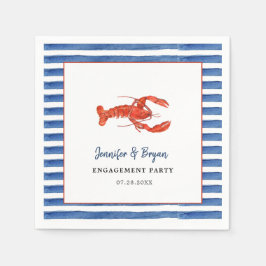 Servilleta De Papel Feria de compromiso de Boil de Lobster