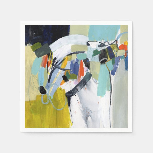 Servilleta De Papel Feria de Scarborough - Resumen (Anverso)