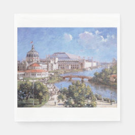 Servilleta De Papel Feria Mundial de Chicago (Exposición Colombiana)