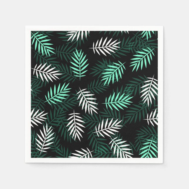 Servilleta De Papel Ferinos tropicales (Anverso)