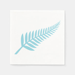 Servilleta De Papel Fern Leaf Silhouette Napkins