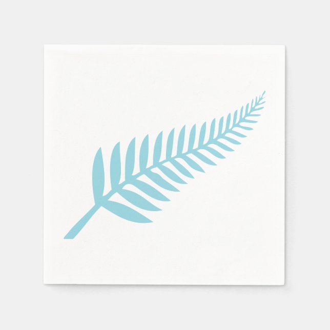 Servilleta De Papel Fern Leaf Silhouette Napkins (Anverso)