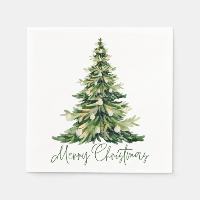 Servilleta De Papel Ferry Christmas Cocktail Napkins (Anverso)