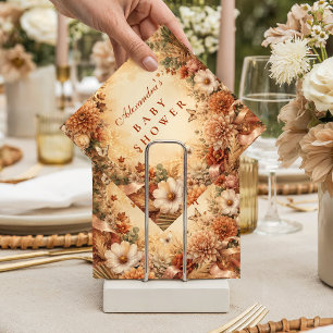 Servilleta De Papel Festejo de Bebé Otoñal Boho Caprichoso