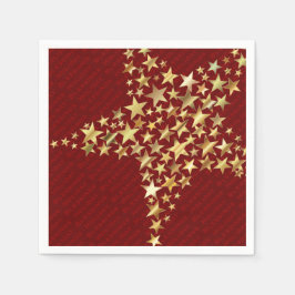 Servilleta De Papel FESTIVE STARS Holiday Blessing Fiesta Papel