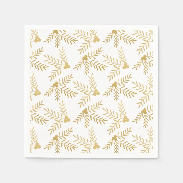 Servilleta De Papel Festividad alegre (Anverso)