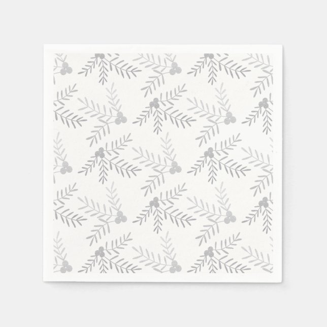 Servilleta De Papel Festividad alegre (Anverso)