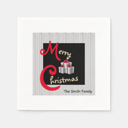 Servilleta De Papel Festividad de franja de clavija