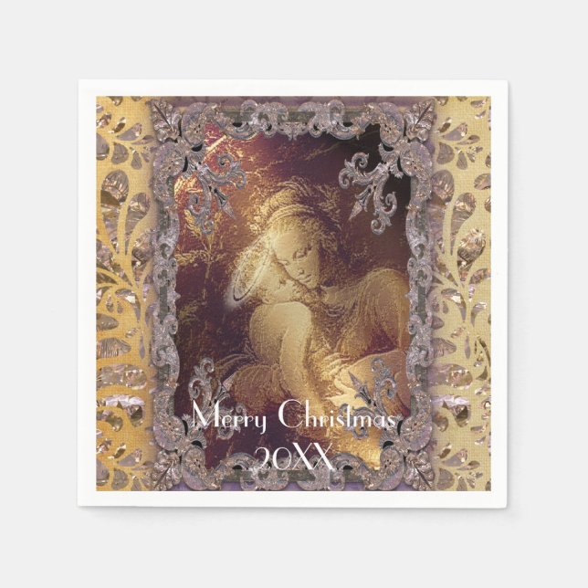 Servilleta De Papel Festividad de regalo más grande (Anverso)