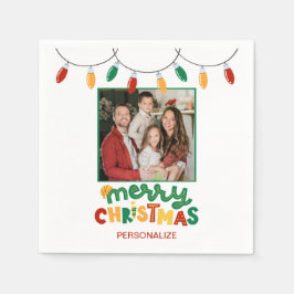 Servilleta De Papel Festividad Feliz Navidad Papel personalizado