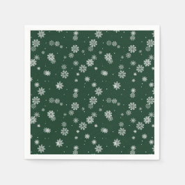 Servilleta De Papel Festividad verde