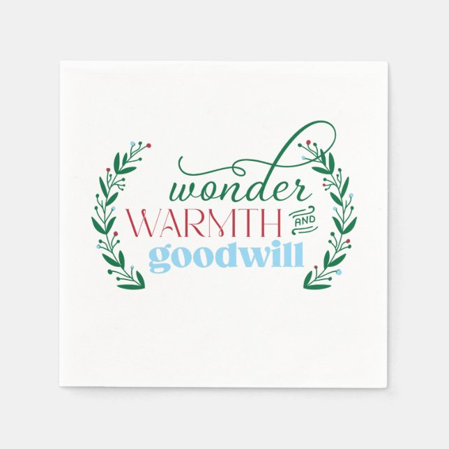 Servilleta De Papel Festividades de cóctel (Anverso)