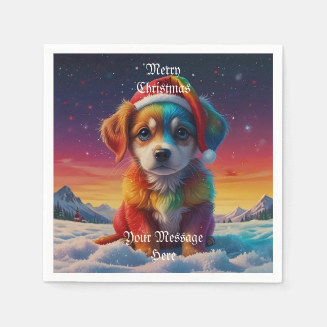 Servilleta De Papel Festividades de ferry para Navidades (Anverso)