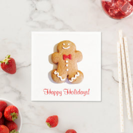 Servilleta De Papel Festividades del hombre de pan de jengibre