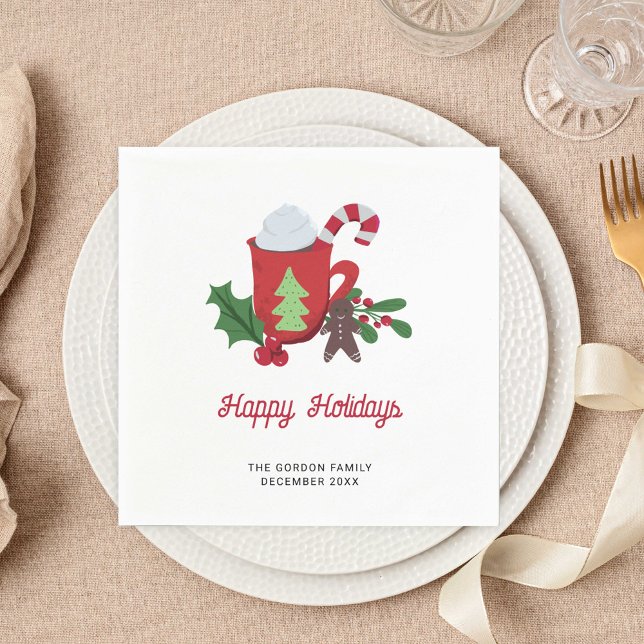 Servilleta De Papel Festividades del Personalizado de los Navidades de (Subido por el creador)