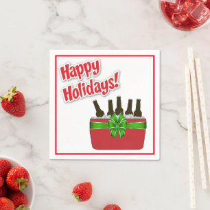 Servilleta De Papel Festividades Felices del Helado Chest Beer Cooler