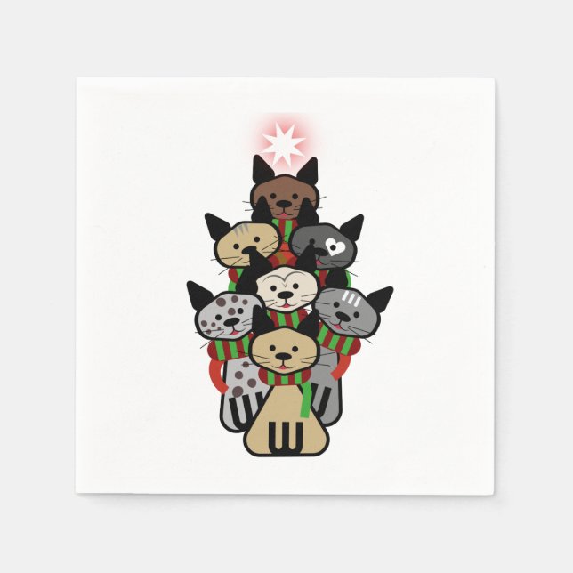 Servilleta De Papel Festividades Navidades (Anverso)