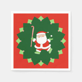 Servilleta De Papel Field Hockey Christmas Holiday