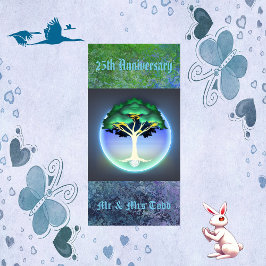 Servilleta De Papel Fiesta 25 Aniversario del Árbol de la Espiritualid