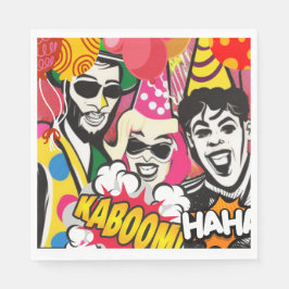 Servilleta De Papel Fiesta activado