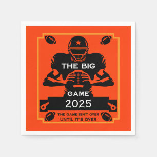 Servilleta De Papel Fiesta americano de Football TV Watch