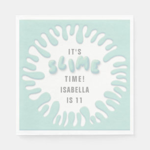 Servilleta De Papel Fiesta azul turquesa brillante