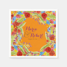 Servilleta De Papel Fiesta Boda