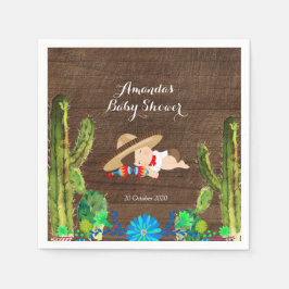Servilleta De Papel Fiesta Boy Muchachito Papel Fiesta Napkins
