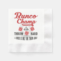 Fiesta Bunco Champ Napkins