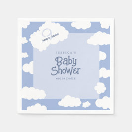 Servilleta De Papel Fiesta caprichoso de Baby Shower Cloud Nueve 9