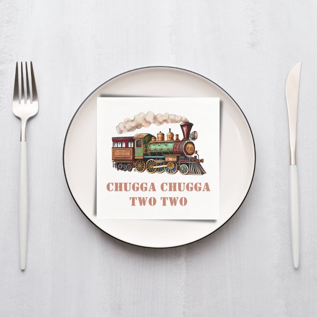 Servilleta De Papel Fiesta Chugga Chugga Chugga Dos (Subido por el creador)