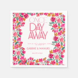 Servilleta De Papel Fiesta Colorido Floral Black Rehearner