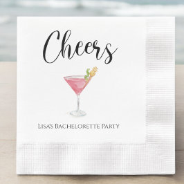 Servilleta De Papel Fiesta cosmopolita de soltera