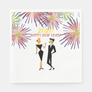 Servilleta De Papel ¡Fiesta de Año Nuevo!