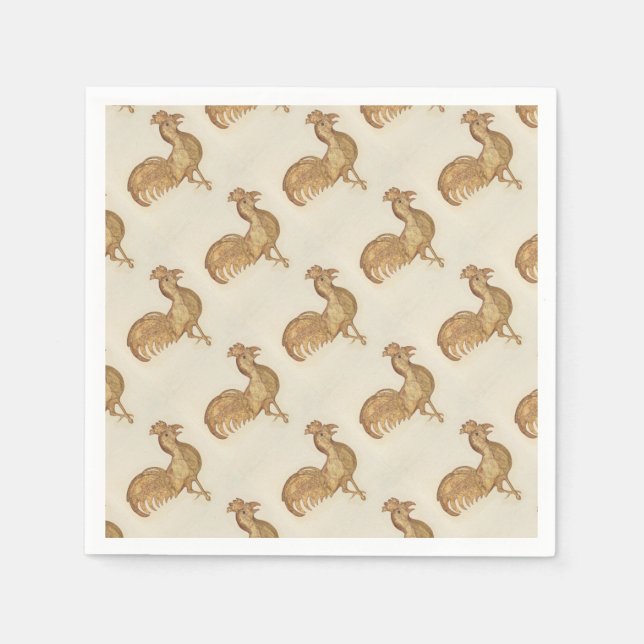 Servilleta De Papel Fiesta de Año Nuevo feliz 2017 (Anverso)