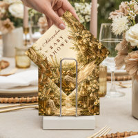 Fiesta de Baby Shower Boho Bosque Encantado