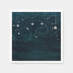 Servilleta De Papel Fiesta de Baby Shower Remolinos del Cielo Estrella