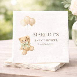 Servilleta De Papel Fiesta de Baby Shower Simple Moderna Apenas Podemo