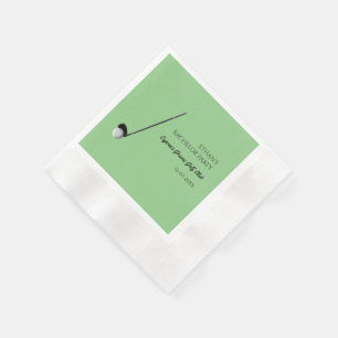 Servilleta De Papel Fiesta de Bachelor de Golf - Viaje de golf Clásico